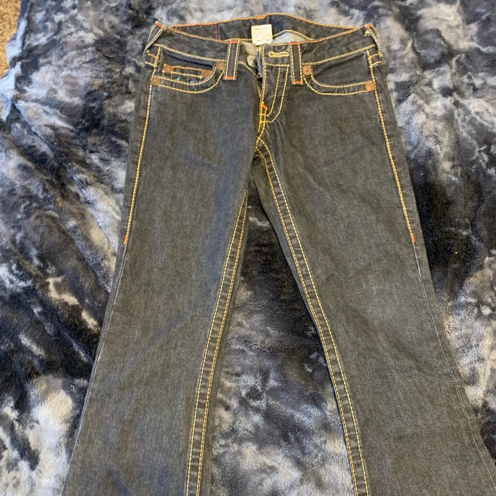 True religion black jeans